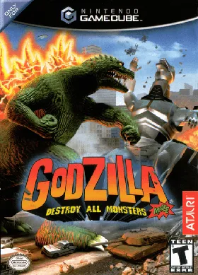 Godzilla - Destroy All Monsters Melee box cover front